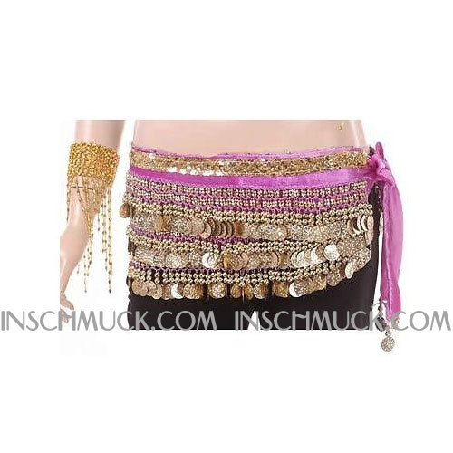 C91005 Hüfttuch Bauchtanz Fasching Münzgürtel Belly Dance Belt - Bild 8 von 14