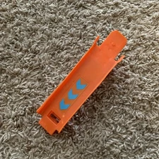 Orange Mattel HOT WHEELS Criss Cross Crash Replacement Ramp C Piece w/ Sticker!