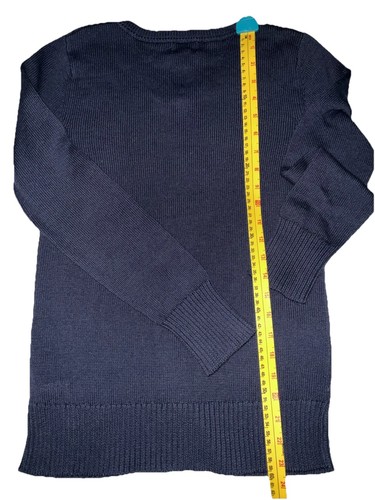 Cat And Jack School Uniform Blue Knit Button Up Sweater. Girls Sz. 14 XL. - Picture 10 of 12