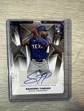 2025 Topps Series 2 - Baseball Stars Autographs Sandro Fabian #BSA2-SF (AU, RC)
