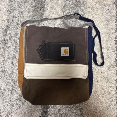 Carhartt Multicolor Messenger Bag Limited Edition Men Rare Model VHTF Casual Fas