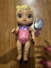 Baby Alive Glam Spa Baby Doll Blonde Unicorn Water Play