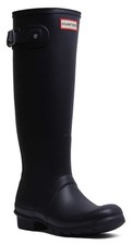 Image of New - Hunter Womens Original Tall Wellies, Navy, US 8 / UK 6 / EU 39