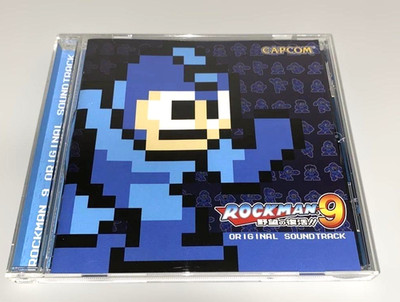 Mega Man 9 Rockman Original Soundtrack CD Capcom Game Music OST Japan