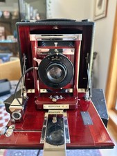 Gundlach-Manhattan Optical Korona II 4X5 with holders and Case