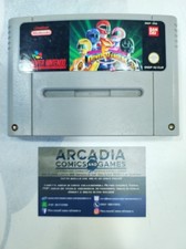 Power Rangers Mighty Morphin Super Nintendo SNES Solo Cartuccia Loose