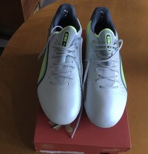 Puma Damen King Fußballschuhe - Neu im Karton - Größe 5 - Frosted Dew/Fizzy Apple