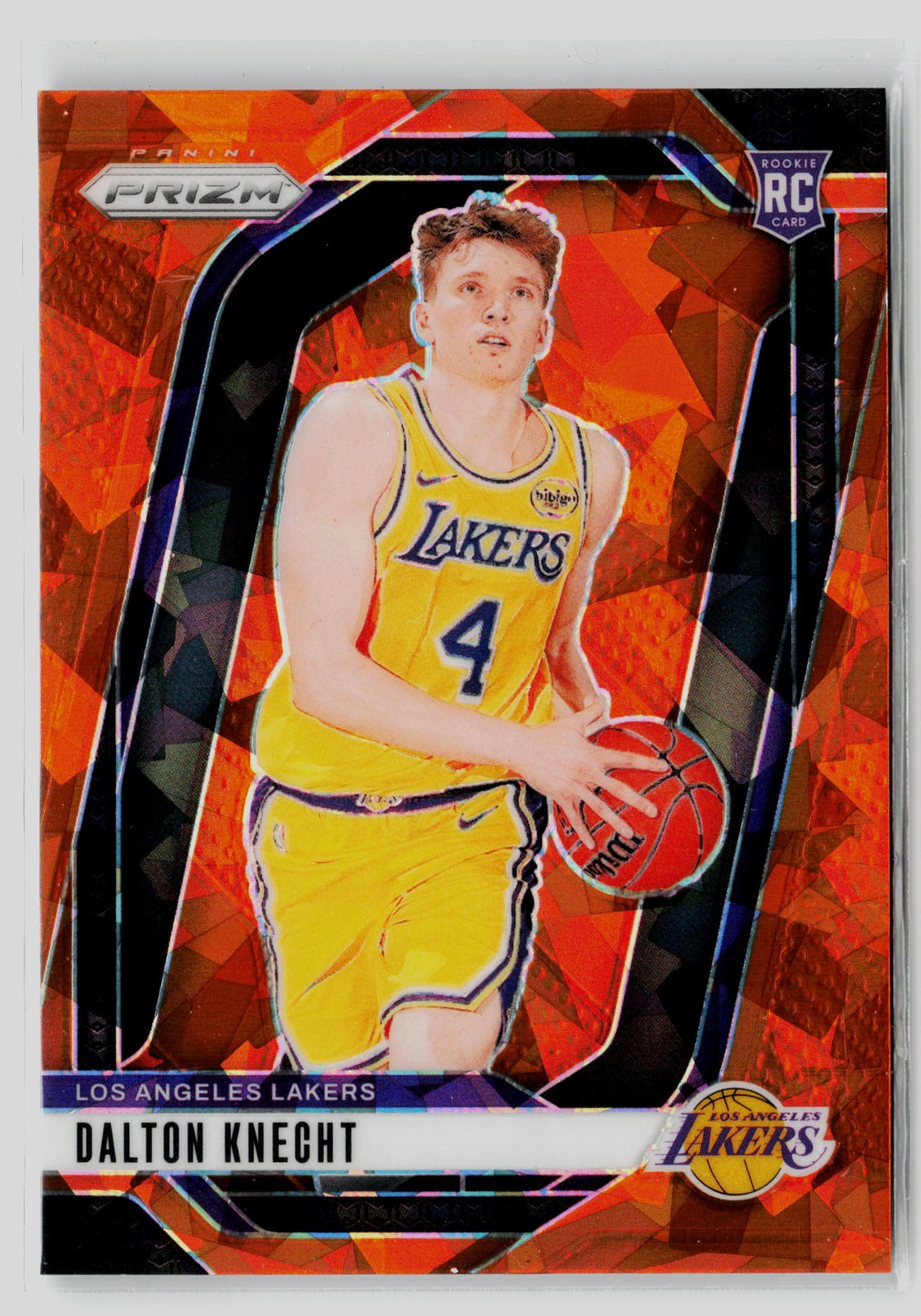 2024-25 Panini Prizm Dalton Knecht #238 Orange Ice Rookie