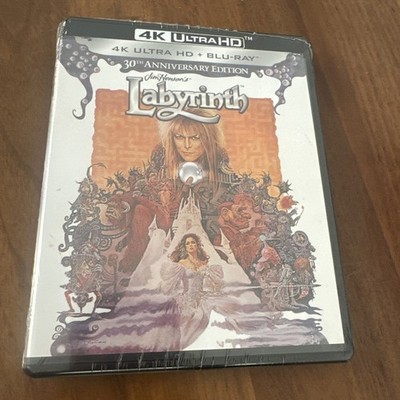 Labyrinth (30th Anniversary Edition) 4K UHD Ultra HD Blu-ray New Sealed Bowie