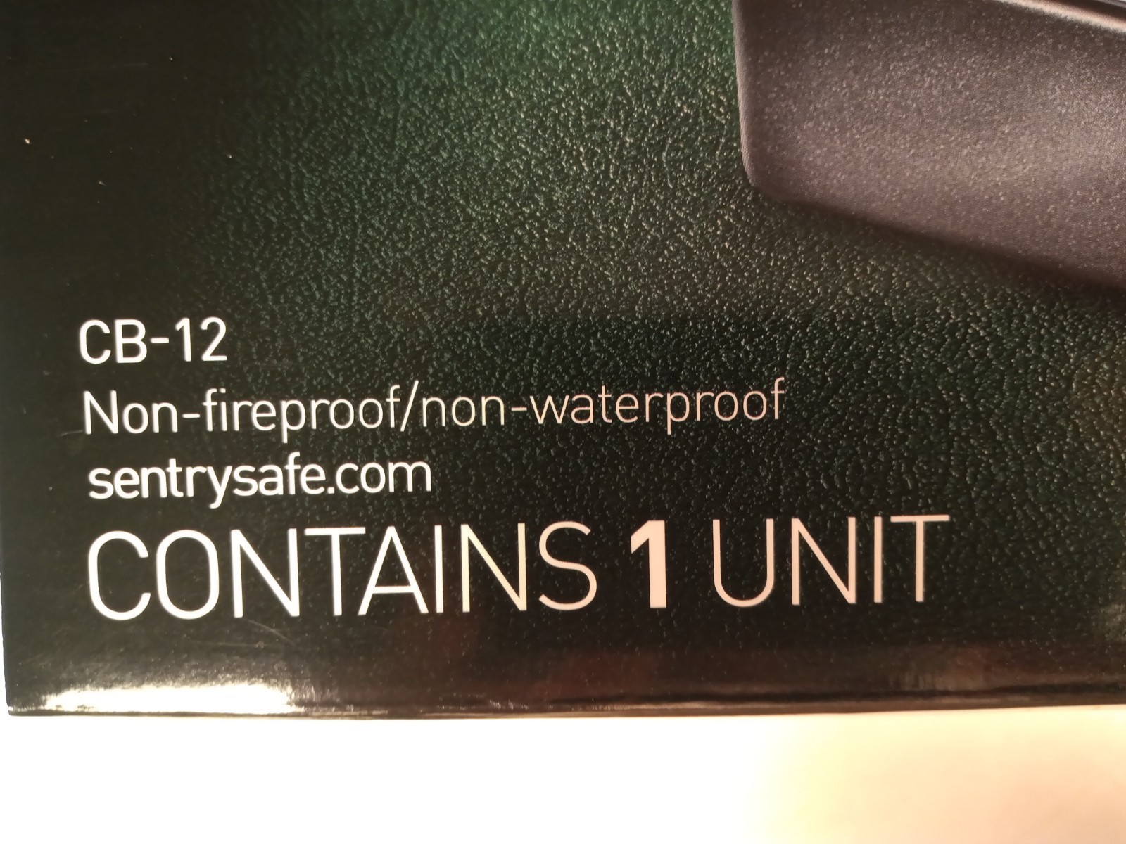 Sentry Safe CB-12 Black Steel Keyed Medium Cash Box 3.4 x 11.7 x 9 in. - 2 Keys