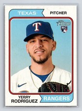 2023 Topps Heritage - Yerry Rodriguez #320 (RC)