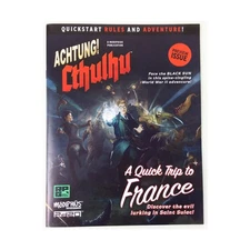 Modiphius Achtung! Cthulhu Modi  Achtung! Cthulhu - A Quick Trip to France VG+