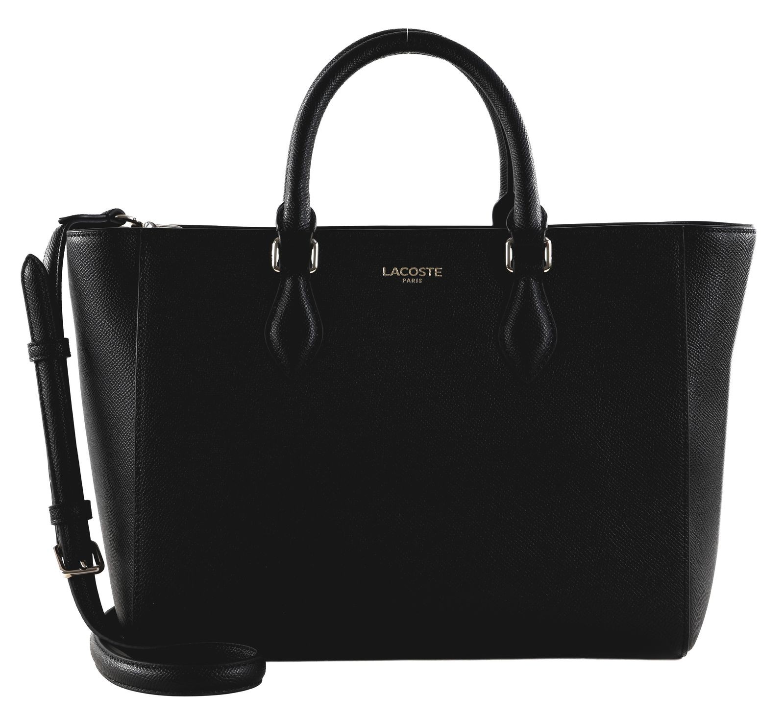 LACOSTE handbag Top Handle Bag M Noir