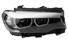 LED Scheinwerfer Front passend für BMW 5 G30 G31 09/16- Rechts mit Motor für LWR