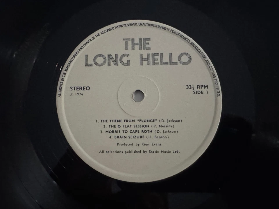 Van Der Graaf Generator ~ The Long Hello ~ Static ~ 1976 ~ UK LP ~ Prog ~ NM - Image 3 of 4