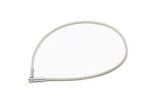 Phiten Rakuwa Magnetic Titanium Necklace, Metal Top, V-Type, Gold, 50Cm For St 