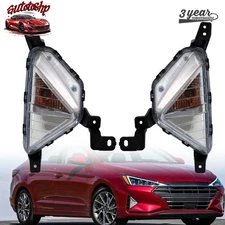 For 2019-2020 Hyundai Elantra Sedan Fog Lamp Signal Light Driver Passenger