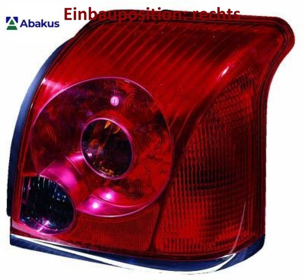 Abakus 212-19G9R-LD-UE Heckleuchte Rechts RüCklicht Hecklicht FüR Toyota-image