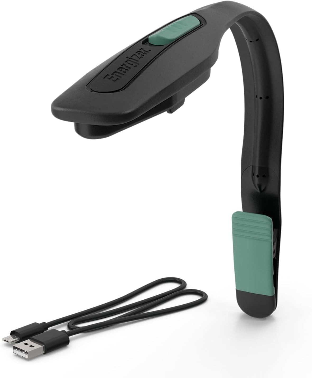 Energizer Lampada Da Lettura LED Ricaricabile – Clip Flessibile, 3 Modalità, USB