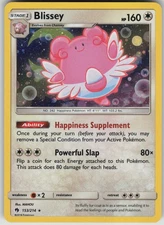 Pokemon TCG Blissey Holo Rare SM - Lost Thunder 153/214