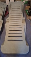 Plastic Sunloungers X 2