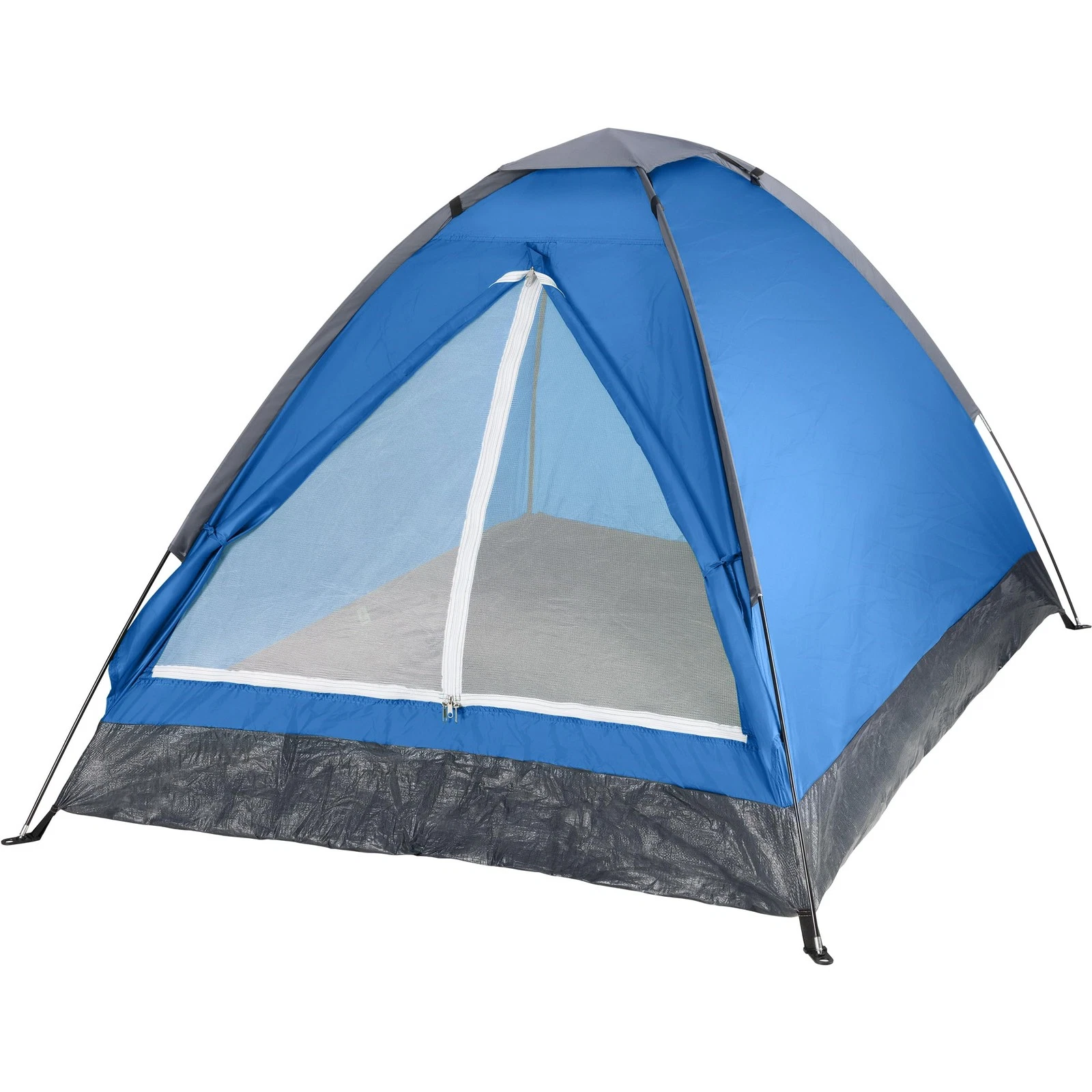 5 Person Pop Up Camping Tent with Rain Fly & Bag for Festivals, Hiking, Beach
