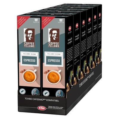 Coffee Fellows Blend Espresso Kapseln, kompatibel mit K-fee, EXPRESSI &