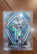 2020 Panini Spectra - Amari Cooper #21 Neon Blue Prizm Die-Cut /50