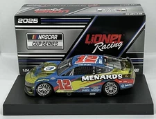 2025 1/24 #12 Ryan Blaney Menards Dutch Boy”Throwback CC Mustang 1 of 60 SD Ship