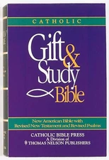 Gift and Study Bible Bonded Leather Thomas Nelson Publishing Staf