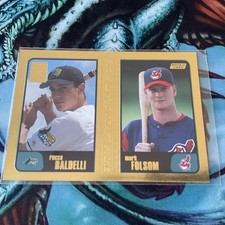 2001 TOPPS GOLDEN ANNIVERSARY ROCCO BALDELLI ,FOLSOM GOLD FOIL ROOKIE SP #/2001