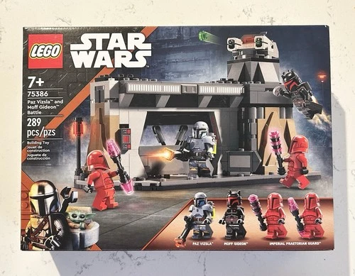 Lego 75386 Star Wars Paz Vizsla and Moff Gideon Battle Set Sealed New