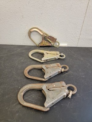 (4) DBI-SALA DOUBLE ACTION REBAR/ PELICAN HOOK 2109193 ZINC PLATED 2-1/2'' THROAT