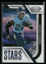 Derrick Henry 2022 Panini Certified #CS-14 Certified Stars Tennessee Titans