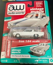 Aw - 1964 Plymouth Barracuda Is Basically A Fastback Varsion Of Plymouth Valiant