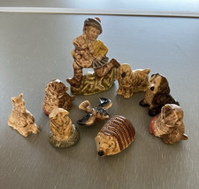 Bundle Of Vintage Whimsies By Wade x9 Job Lot Collectable 1970's onwards