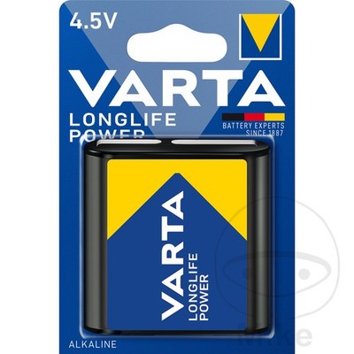 VARTA BATTERY 4.5V 3LR12 LONGLIFE POWER
