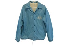 Vintage Collegiate Pacific Women's Windbreaker Jacket Blue Medium 1980s
