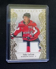 2025-26 Upper Deck Artifacts Gold Material #116 John Carlson 022/199