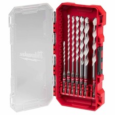 Milwaukee 48-20-8899 SHOCKWAVE Carbide Multi-Material Drill Bit Set 7PC