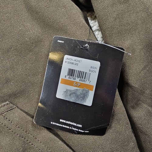 Wolverine Canvas Work Jacket Roughwear Quilt Insulated Grunge Y2K Size Small - Picture 8 of 22