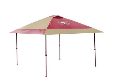 San Francisco 49ers Canopy Tent Red Gold Pagoda NFL Tailgating 12' X 12'