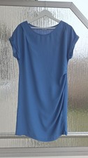 Filippa K Kleid hellblau Modal Acetat Sommerkleid minimalistisch skandinavisch M