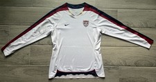 Nike Women USA Jersey 2008 Vintage Long Sleeve Sz Large