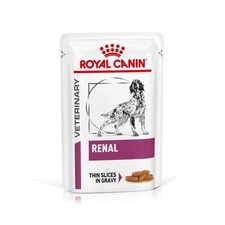 ROYAL CANIN Renal Canine Pouch (48 x 100g) 4.8 kg (Pack of 1) 0.28 per kilo