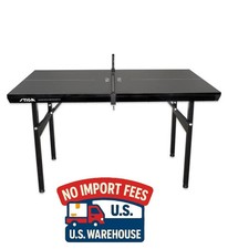 Stiga Mini Table Tennis Table Black Edition Compact 125cm Indoor Ping Pong