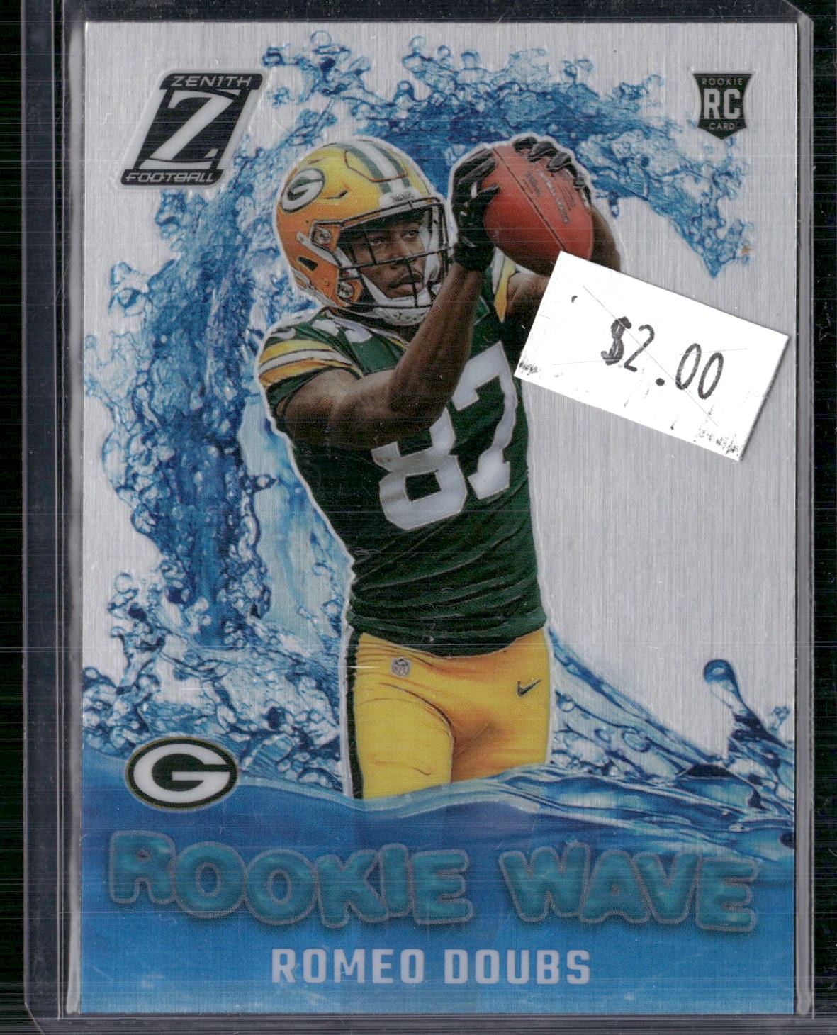 2022 Zenith #RW-RD Romeo Doubs Rookie Wave