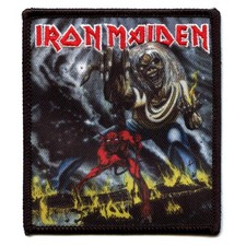 Official Iron Maiden Patch Number of the Beast Sublimated Embroidery Iron On