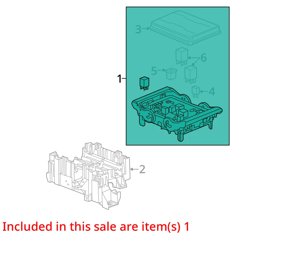 Fuse Box Engine Fits 15-20 ESCALADE 1686974 Foto 3 de 4