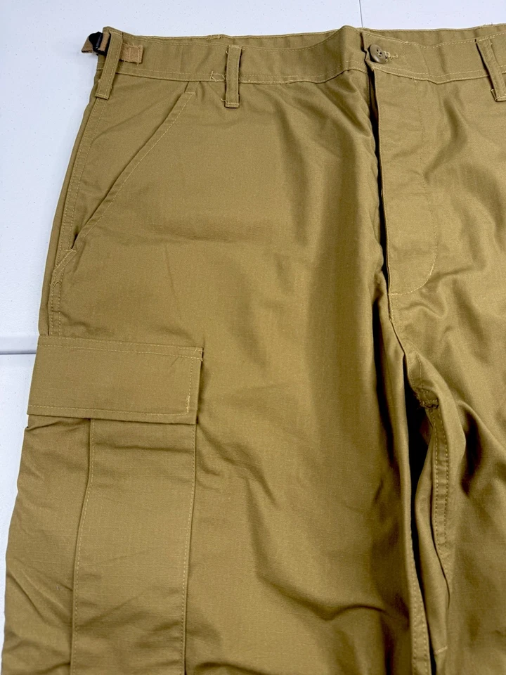 Helikon Tex Urban Tactical Pants Khaki Cargo BDU Combat Ripstop Mens L NWOT - Image 3 of 4